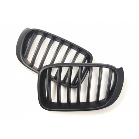 BMW X3 F25 2014.03- Dummy cover matt fekete (2 db-os készlet)