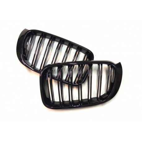 BMW X3 F25 2014.03- Dummy cover fényes fekete (2 db-os szett)