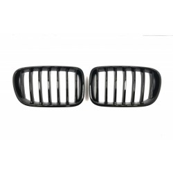 BMW X3 F25 2010.11-2014.03 fekete fényes rögzítőelemek (2 db-os szett)