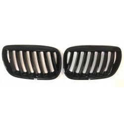 BMW X5 E53 2004-2006 álcafedél fényes fekete (2 db-os szett)