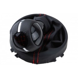 VÁLTÓGOMB + VÁLTÓKAR MINI F54/F55/F56/F57/F60 /PIROS-PIROS/ GZB-BM-018
