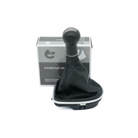 SEAT Altea Leon Toledo III váltógomb 1P0711113AJ 5B szürke keret ezüst matt 1P0711113AJ