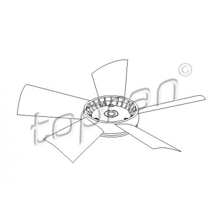 HŰTŐVENTILÁTOR DB C124,T124,W124,W201