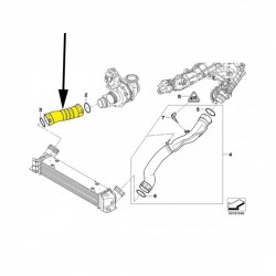 BMW 3-as (E90, E91, E92, E93) turbósorozat 11617800142