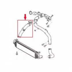 Hűtőcsatorna FORD Focus C-MAX, Focus II,VOLVO C30, S40 II, V50 1314277