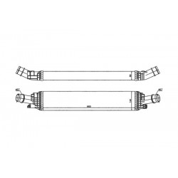 INTERCOOLER AUDI Q5 2.0TFSI 2.0TDI 08 8K0145805L