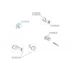 HÁTSÓ MOTOR TARTÓ BAK HYUNDAI ACCENT 1.3-1.6 99 2193025010