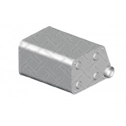 MAN F2000 Kipufogódob 18 19 21 23 24 27 32 33 35 D2865 2866 94- 81151010285