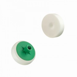 POLÍROZÓ SZIVACS ÁTM. 80MM / FEHÉR / KEMÉNY / MENET M14 / BOLL