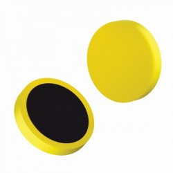 POLÍROZÓ SZIVACS ÁTM. 150MM / VAST. 25MM / SÁRGA / KÖZEPESEN KEMÉNY / TÉPŐZÁRAS / BOLL