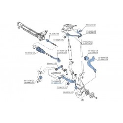 ALSÓ JOBB ELSŐ LENGŐKAR AUDI A4 A4 ALLROAD A5 A6 A7 Q5 1.8-3.2 2.0-3.0D 07 8K0407152C