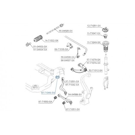 ALSÓ HÁTSÓ KERESZTLENGŐKAR PERSELY MAZDA 6 GG GY MIND 02 GJ6A34460B