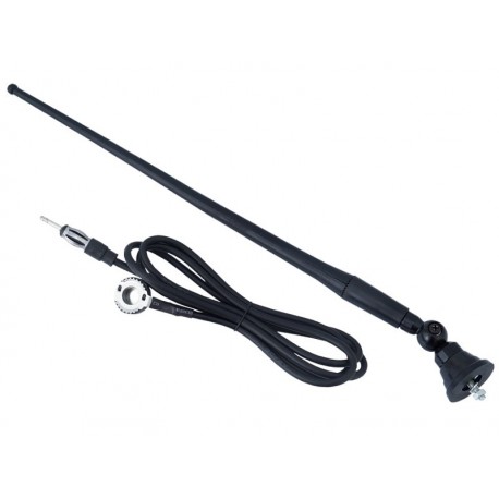 Rádióantenna dőlésszög állítással 180, árboc 40 cm hajóhoz/autóhoz