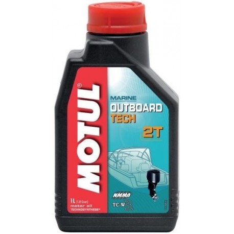MOTUL 2T 1L OUTBOARD TECH FÉLSZINTETIKUS OLAJ