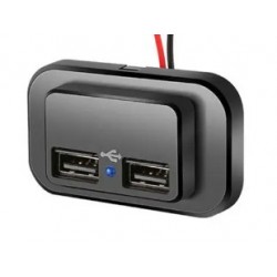 USB ALJZAT X2/KETTŐS TÖLTŐ 12V HAJÓHOZ/JACHTHOZ