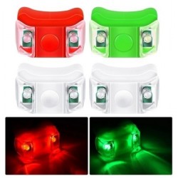 LED NAVIGÁCIÓS LÁMPA KÉSZLET GUMIBÓL CSÓNAKHOZ
