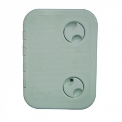 SZÜRKE PVC TÉGLALAP AJKTÓ 276X376 HAJÓHOZ