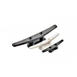 Fehér PVC kötélrögzítő, 60 mm