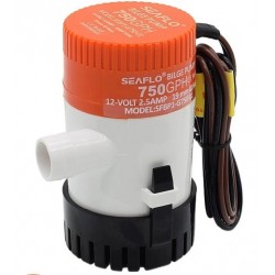 SZENNYVÍZ SZIVATTYÚ 750GPH 48L/perc SOROZAT 01 SFBP1-G750-01 2820L/óra 12V