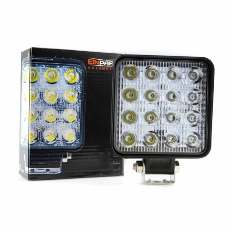 48W-os LED munkalámpa 60°-os négyzet alakú terepjáró EPWL07