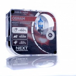 Osram Night Breaker® Laser HB3 halogén izzók duó doboz - maximális fényerő és hatótávolság