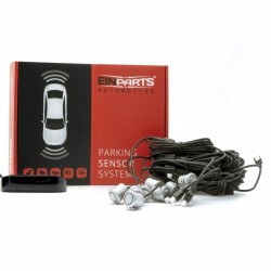 Parkolóradar készlet EPP8100 18,5 mm ezüst kijelzővel