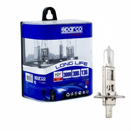 Sparco halogén izzó H1 12V 55W 3000K +130% fény