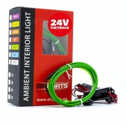 Zöld LED száloptika 1m 24V - Ambient LED EinParts