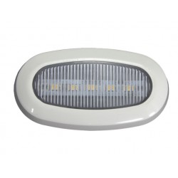 Fehér LED kabinlámpa 73x37 mm hajóhoz/jachthoz