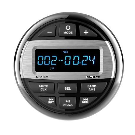 Vízálló tengeri Bluetooth sztereó rádió FM AM hajókhoz és jachtokhoz