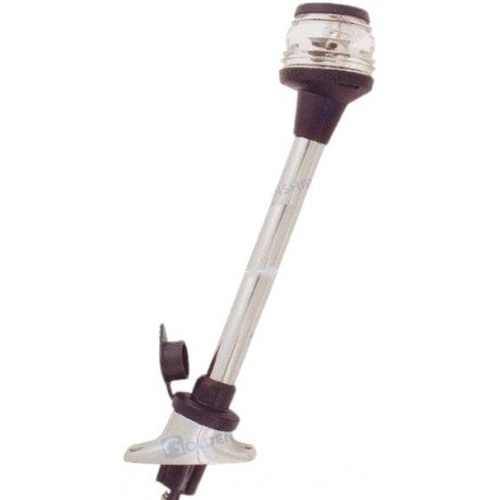 Navigációs felső lámpa szétszerelhető T.H. Light inox 130 cm