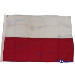 Lengyelország zászló 30 cm x 45 cm hajóra jachtra