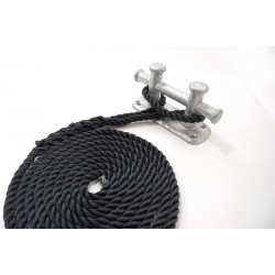 Kötél kikötőhöz hurokkal 10 mm-6 m hajóhoz