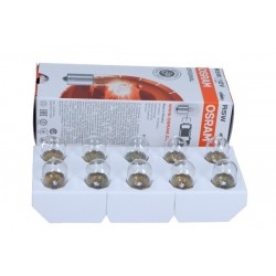 Eredeti 12V R5W 5W BA15S izzó, 10 darab R5W
