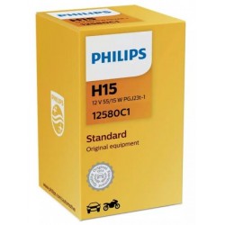 Philips H15 izzó 12V 55/15W PGJ23t-1 1 db PHI12580C1