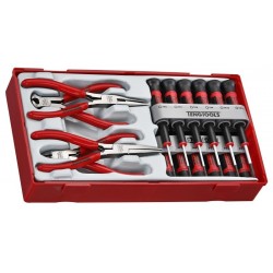 16 darabos precíziós csavarhúzó és fogó készlet Teng Tools TTMI16 TTMI16