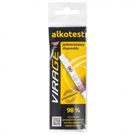 Egyszer használatos alkoholszonda / Virage