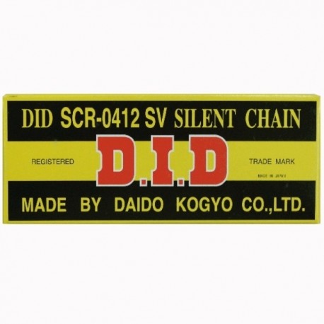 Motorkerékpár vezérműlánc DID SCR0412SV (kovácsolt)