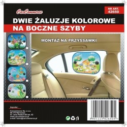 Színes kerek napellenző roló 2 db
