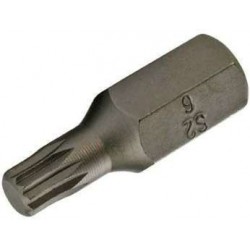 Bit 10 mm (3/8) sokszögű M 6x30 mm