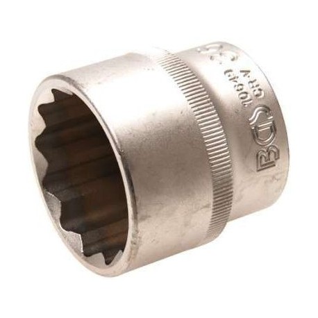 1/2 hüvelykes 36 mm-es 12-szögletű dugókulcs