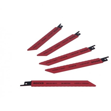 Szablyafűrészlap bi-metál, acél, 14 TPI x 152 mm OK034511