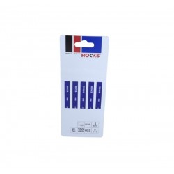 Dekopírfűrészlap HSS, T típus, acél, 21 TPI x 130 mm, 5 darabos készlet OK034507