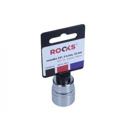 3/8 hüvelykes 18 mm hatszögletű dugókulcs OK012671