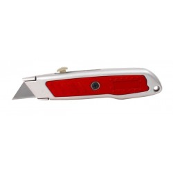 Behúzható trapéz pengés kés 61x33 mm, 3 pengével OK060118