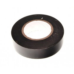 Fekete elektromos szigetelőszalag, 0,13 mm x 19 mm x 20 m