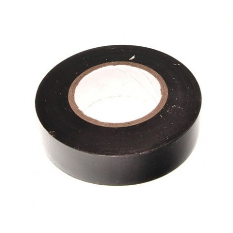 Fekete elektromos szigetelőszalag, 0,13 mm x 19 mm x 20 m