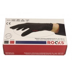 Nitril kesztyűk Garage Black XL, 100 darabos készlet OK090003