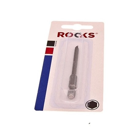 Lapos-kereszthornyú bit 1/4 x 70 mm plusz-mínusz típus PZ1/elülső bal, DIN 3126-F6,3