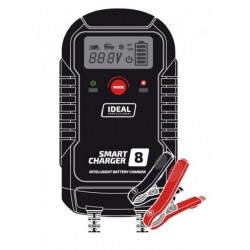 Smart töltő 8 LCD 6V / 12V, 8A